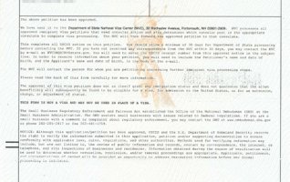 恭喜美国EB-5客户C先生获得I-829永久绿卡批准函