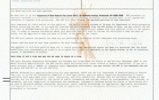 祝贺我司客户W先生一家获美国I-526批准函